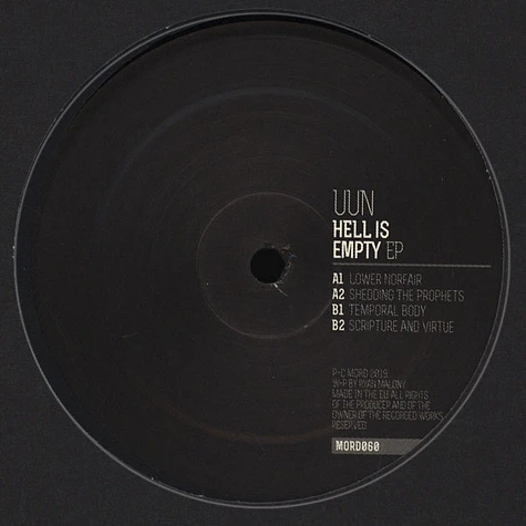 Uun - Hell Is Empty EP