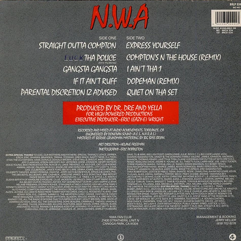 N.W.A. - Straight Outta Compton