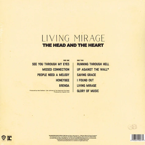 Head And The Heart - Living Mirage