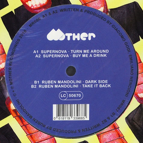 Supernova & Ruben Mandolini - Turn Me Around / Dark Side