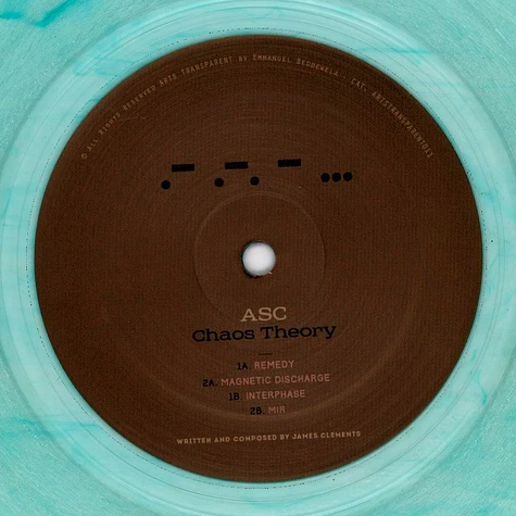 ASC - Chaos Theory Crystal Clear & Transparent Green Mixed Vinyl Edition