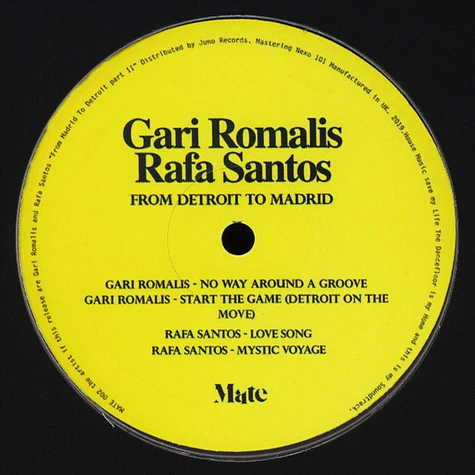 Gari Romalis / Rafa Santos - From Detroit To Madrid II