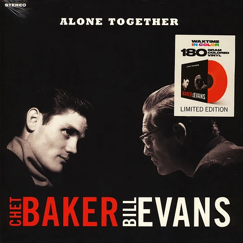 Chet Baker / Bill Evans - Alone Together Solid Red Vinyl Edition