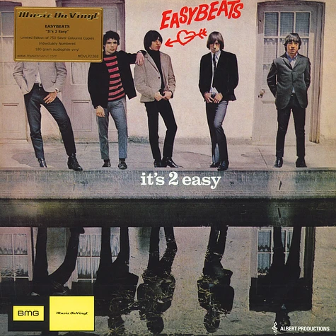 Easybeats - It's 2 Easy Black Vinyl Version