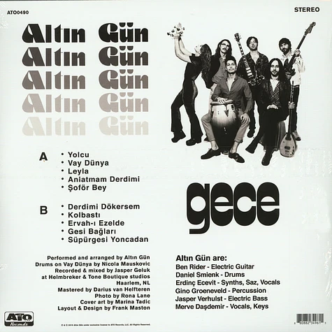 Altin Gün - Gece