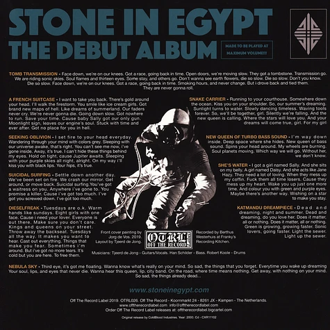 Stone In Egypt - Stone In Egypt Clear Vinyl Edition