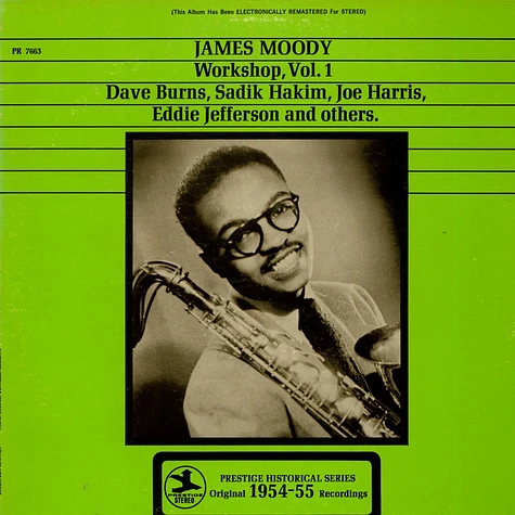 James Moody - Workshop Vol. 1