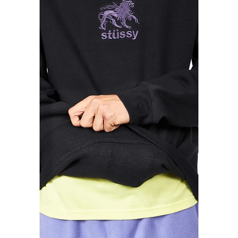 Stüssy - Stüssy Lion Applique Crew Sweater