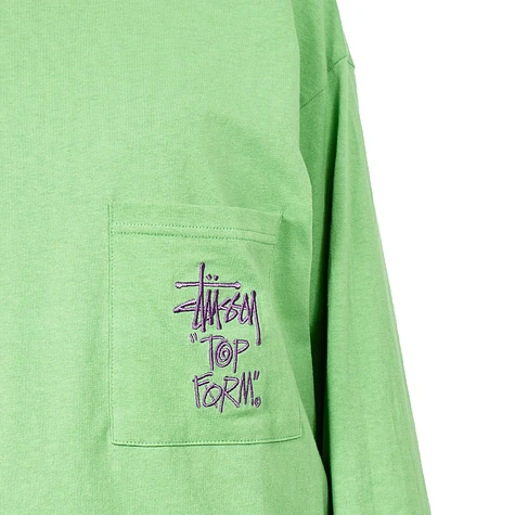 Stüssy - Sunset Longsleeve Pocket Tee