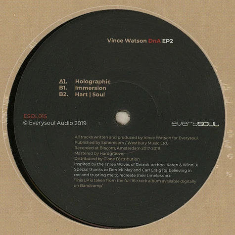 Vince Watson - DnA - EP2