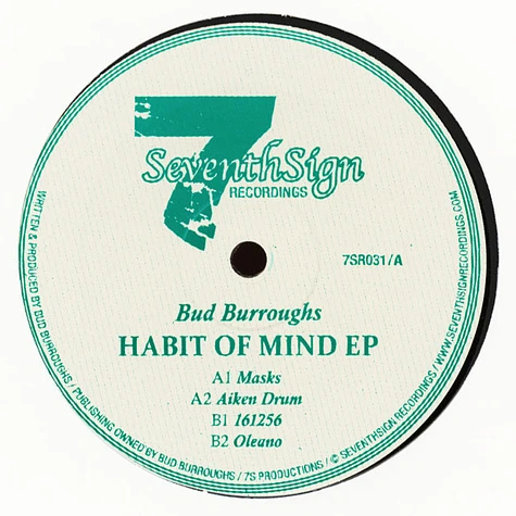 Bud Burroughs - Habit Of Mind EP