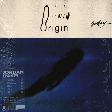 Jordan Rakei - Origin Heavyweight Signed Clear Vinyl Edition