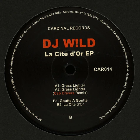 DJ Wild - La Cite D'or EP