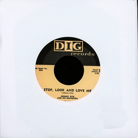 Johnny Otis - The Night Is Young/Stop, Look And Love Me