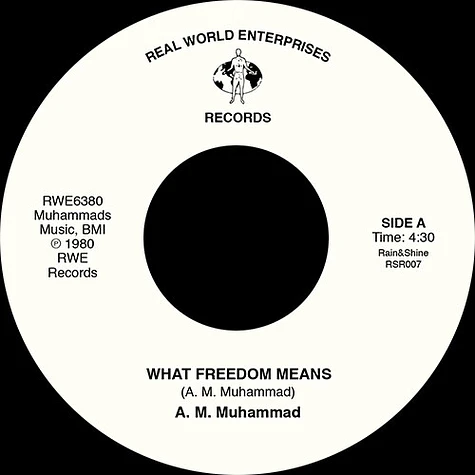 A.M. Muhammad - What Freedom Means / Tenderly