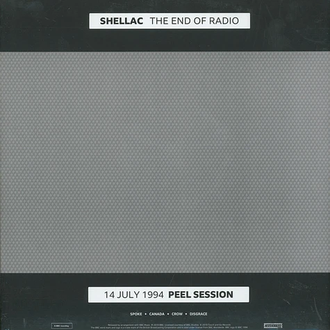 Shellac - The End Of Radio