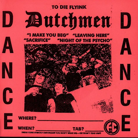 Thee Flying Dutchmen - Dance To Die Flyink Dutchmen
