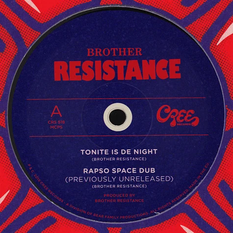 Brother Resistance - Tonite Is De Night