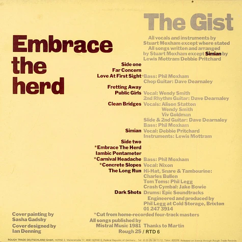 The Gist - Embrace The Herd