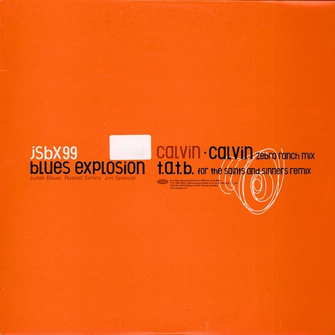 The Jon Spencer Blues Explosion - Calvin