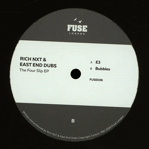 Rich Nxt & East End Dubs - The Four Slip EP