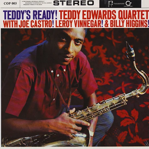 Teddy Edwards Quartet - Teddy's Ready