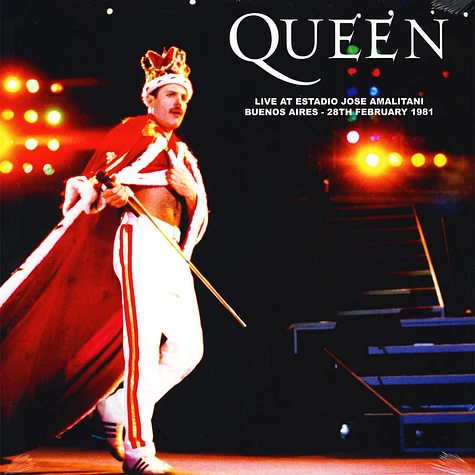 Queen - Live At Estadio Josè Amalfitani Buenos Aires 1981 Yellow Vinyl Edition