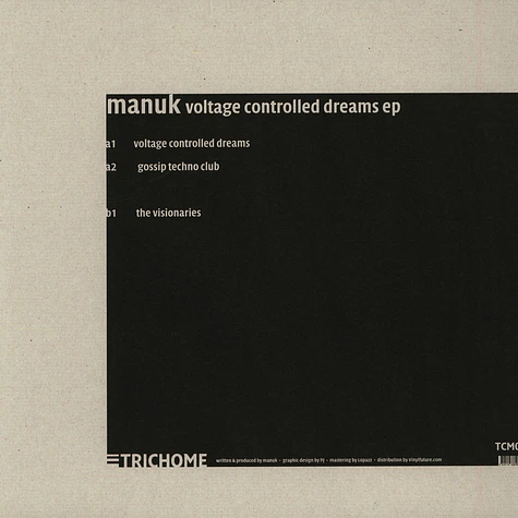 Manuk - Voltage Controlled Dreams EP