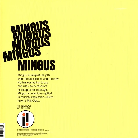 Charles Mingus - Mingus Mingus Mingus Mingus Mingus