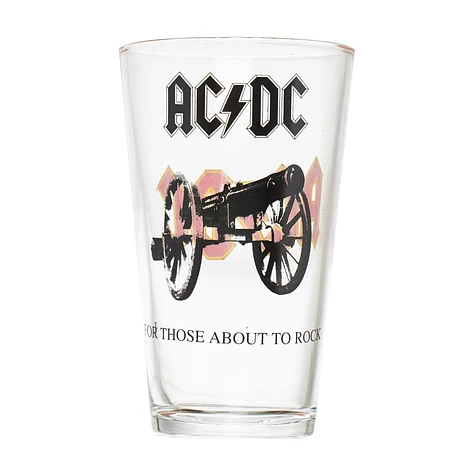 AC/DC - Rock Glass Pint