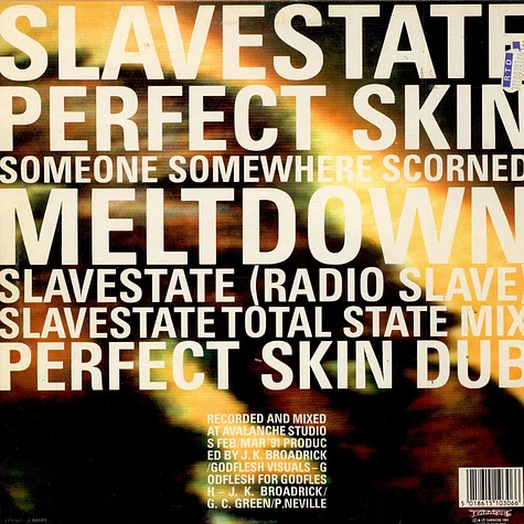 Godflesh - Slavestate