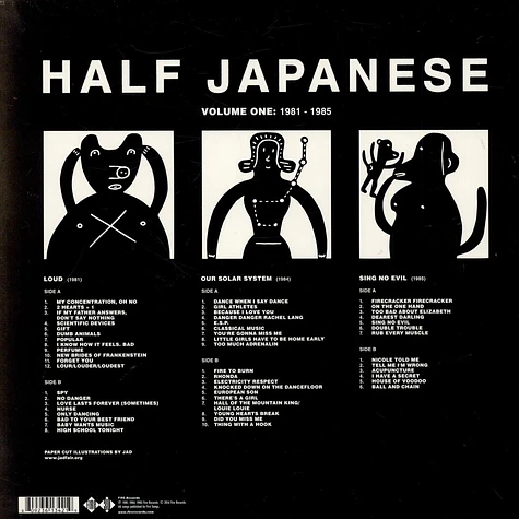 1/2 Japanese - Volume One: 1981-1985