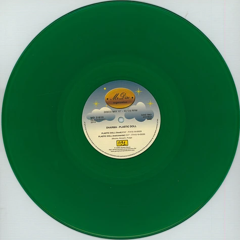 Dharma - Plastic Doll Tiger & Woods Remix Transparent Green Vinyl Edition