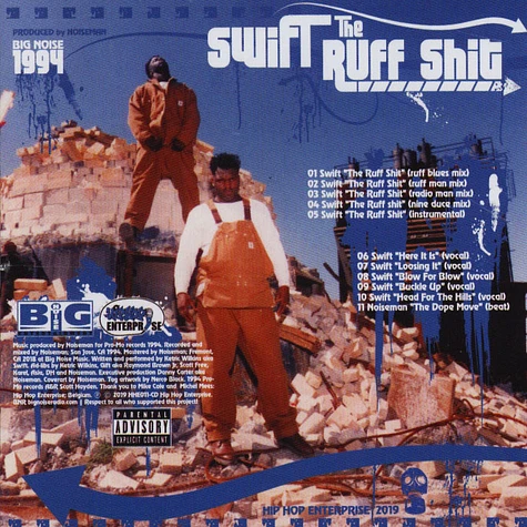 Swift - The Ruff Shit