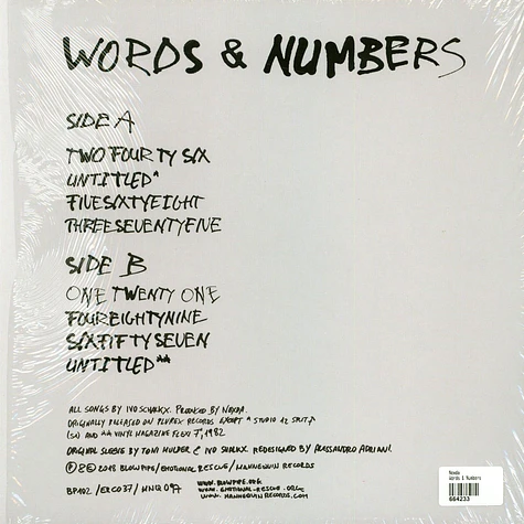 Nexda - Words & Numbers
