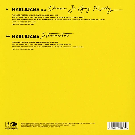 Jah Cure - Marijuana Feat. Damian Marley