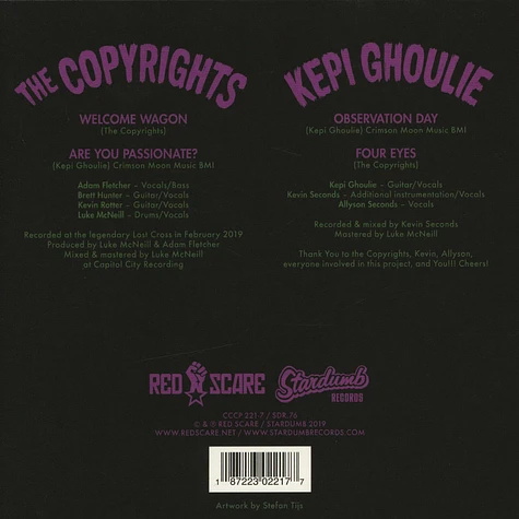 Copyrights / Kepi Ghoulie - Observation Wagon