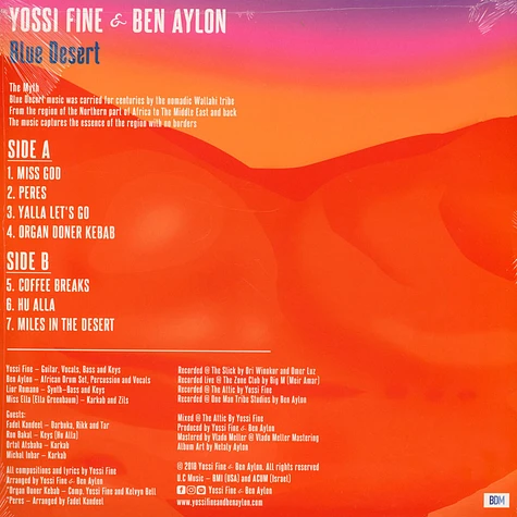 Yossi Fine & Ben Aylon - Blue Desert