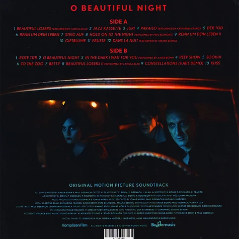 Xaver Böhm & Paul Eisenach - O Beautiful Night OST