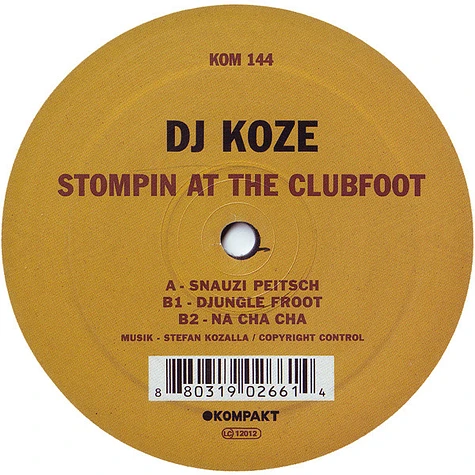 DJ Koze - Stompin At The Clubfoot