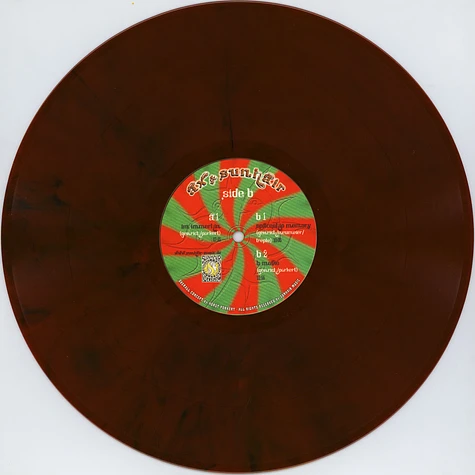Ax & Sunhair - Spiral Spacekraut Trip Red Vinyl Edition