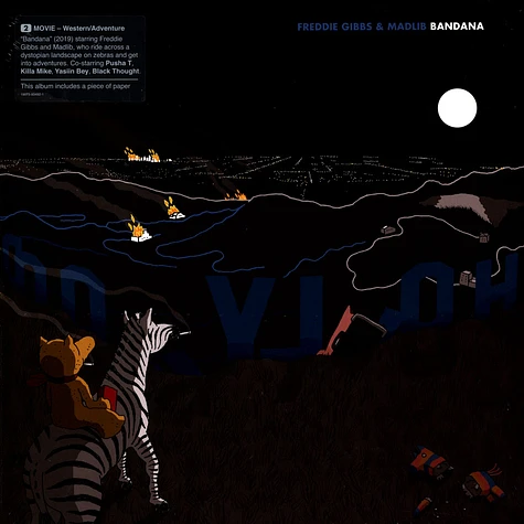 Freddie Gibbs & Madlib - Bandana HHV Exclusive White Vinyl Edition