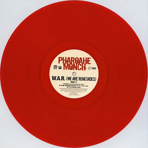 Pharoahe Monch - W.A.R. (We Are Renegades) Red Vinyl Edition