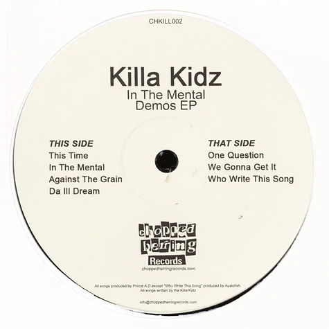 Killa Kidz - In The Mental Demos EP