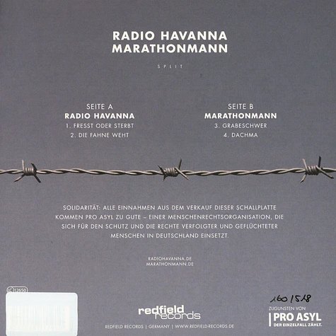 Marathonmann / Radio Havanna - Split