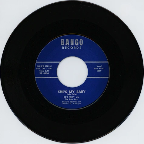 Bob Kelly - She's My Baby / Malinda