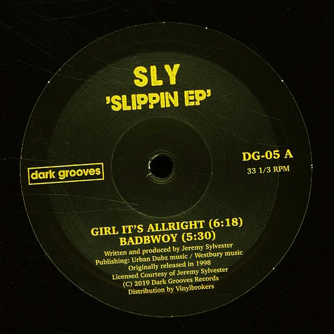 Sly - Slippin EP