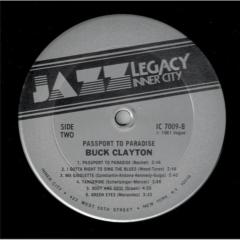 Buck Clayton - Passport To Paradise