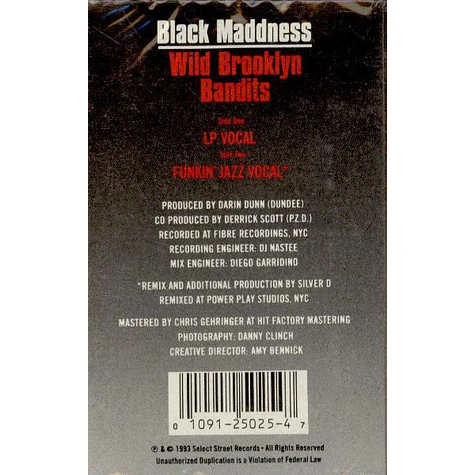 Black Maddness - Wild Brooklyn Bandits