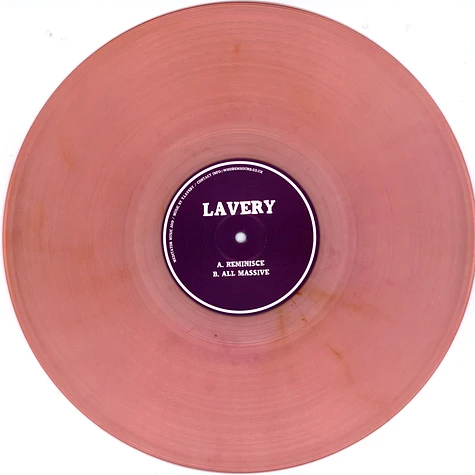 Lavery - Reminisce / All Massive Clear Vinyl Edition